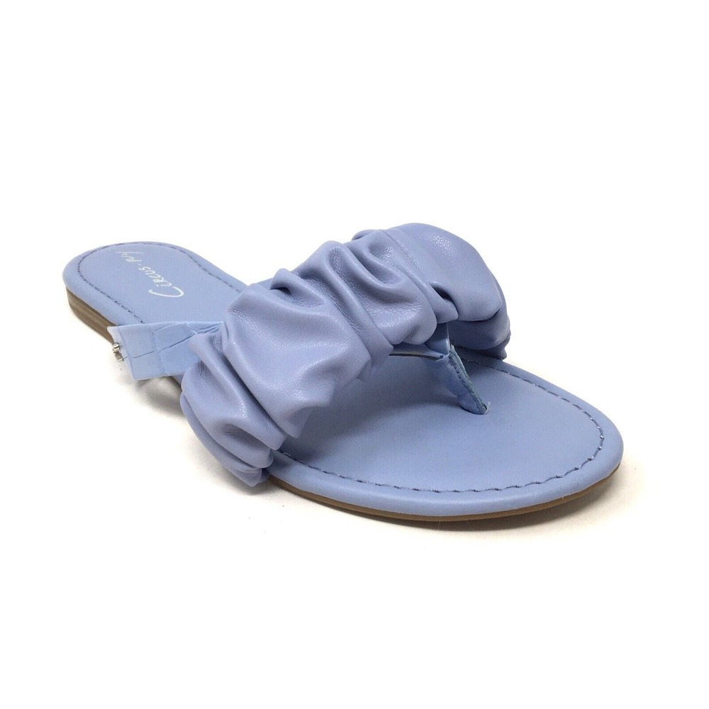 Circus by Sam Edelman Cyra Women's Size 9 Cashmere Blue Slip-On Flip-Flops Shoes